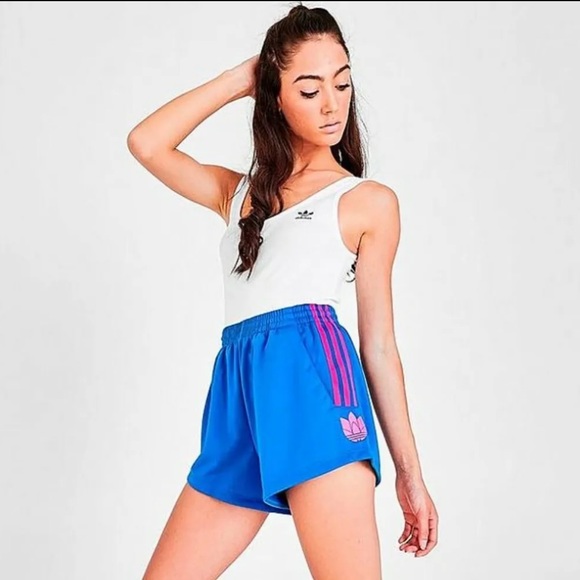 adidas Originals Pants - ADIDAS ORIGINALS WOMEN'S 3D TREFOIL SHORTS ~SIZE MEDIUM #GM8513